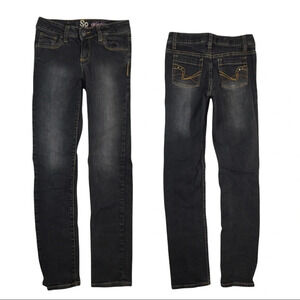 WJ103 Girls SO Stretch Skinny Denim Jeans 12 Slim